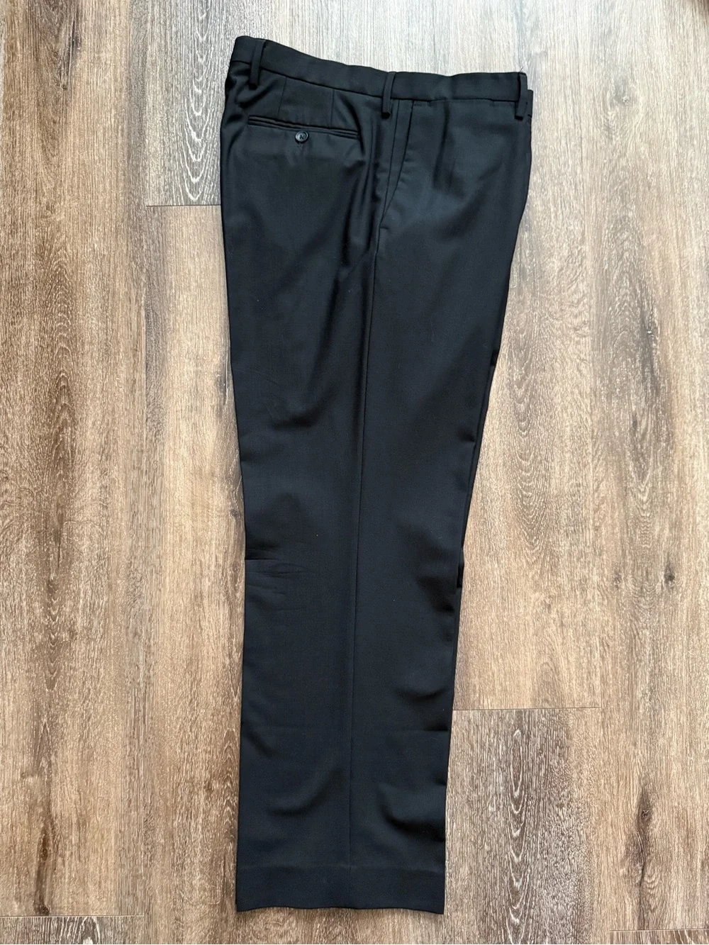 Banana Republic Men’s Black Wool Blend Classic Fit Dress Pants 36x30